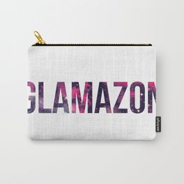 GLAMAZON Carry-All Pouch | Music, Typography, Space, Graphic Design, Graphicdesign 