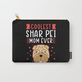 Shar Pei Mom | Dog Owner Chinese Shar-Pei Carry-All Pouch | Sharpei, Gift, Pei, Dogmom, Dog, Sharpeilover, Dogdad, Sharpeimom, Graphicdesign, Fathersday 