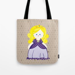Blonde Princess Tote Bag