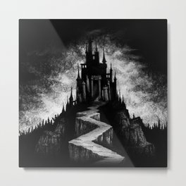 Vampire Castle Metal Print