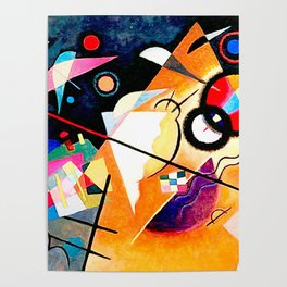 Kandinsky - Yellow Top Poster