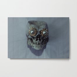 skull Metal Print | Nature, Vintage, Photo, Scary 