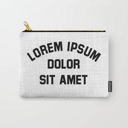 Lorem Ipsum Dolor Sit Amet - Funny Graphic Designer Gift Carry-All Pouch | Dolorsitamet, Graphicdesign, Ui, Html, Minimal, Quote, Designer, Loremipsum, Uxdesigner, Graphicdesigner 
