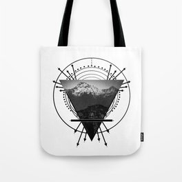 Wiccan Earth Element Symbol Pagan Witchcraft Triangle Tote Bag