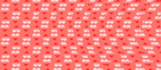 Hearts Pattern And Stereogram See The Hidden 3d Image Coffee