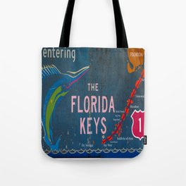 Entering The Florida Keys Tote Bag