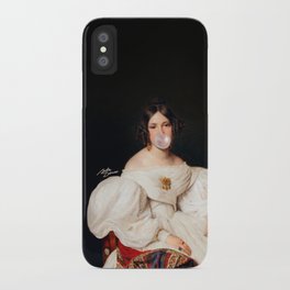 So Extra iPhone Case | Sidedimes, Graphicdesign, Extra, Gum, Feminist, Curated, Collage, Vintage, Digital, Painting 
