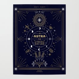 Ad Astra Per Aspera Poster