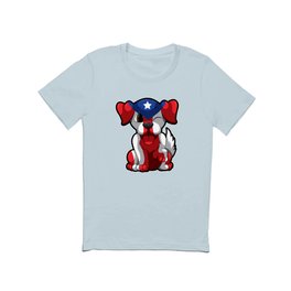 Puerto Rican Puppy - Boricua Dog - Puerto Rico T Shirt | Country, Graphicdesign, Frog, Commonwealth, Pride, Taino, Hero, Boricua, Coast, Puertorico 