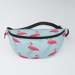 Flamingo Tropical Pattern Fanny Pack