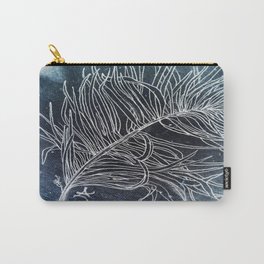 Palm Leaf Earth Day and Easter Carry-All Pouch | Black and White, Aliciajones, Chalk Charcoal, Drawing, Easter, Colored Pencil, Pattern, Black And White, April, Anoellejay 
