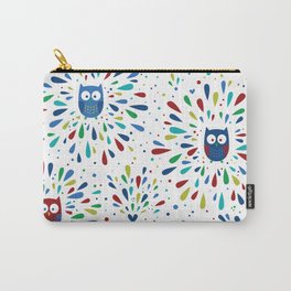 Owl Pattern Carry-All Pouch | Vector, Illustration, Pattern, Illustrator, Adobeillustrator, Vectorowl, Digital, Ai, Graphicdesign, Animal 