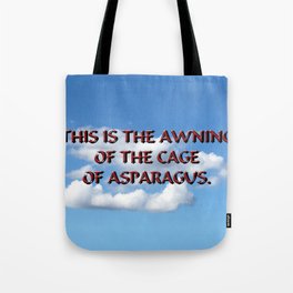 Cage of Asparagus Tote Bag