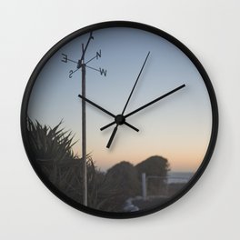 Cape Willoughby Lighthouse Wall Clock | Relaxing, Serine, Photo, Color, Kangarooisland, Directional, Dusk, Nature, Travel, Colour 