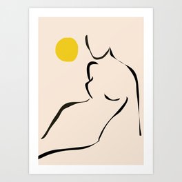 Abstract Nude Art Prints For Any Decor Style Society6