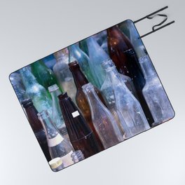 Glass Bottles from Maine Picnic Blanket
