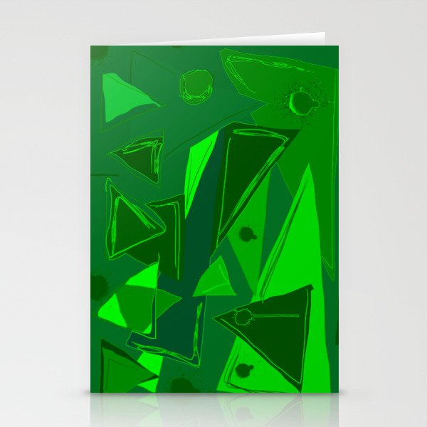 Cages At The Border Green Abstract Geometric Politicalart