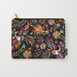 Birdy Colors Carry-All Pouch | Pattern, Colors, Freedom, Hippy, Digital, Peacock, Bird, Flower, Mexican, Graphicdesign 