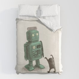 Robot Vs Alien Bettbezug