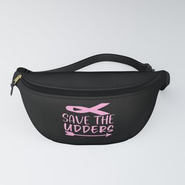 Save The Udders Breast Cancer Awareness Fanny Pack