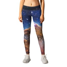 Carina Nebula JWST Webb Leggings | Photo, Space, Digital, Hi Speed, Infrared, Jwst, Nasa, Long Exposure 
