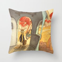 The Open Road Throw Pillow