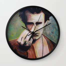 Mojo Pin Wall Clock | Music, Painting, Abstract, People 