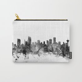 Vancouver Canada Skyline Carry-All Pouch | Canada, Watercolor, Vancouverskyline, Vancouvercanvas, Vancouverposter, Watercolour, Painting, Skyline, Vancouverprint, Michaeltompsett 