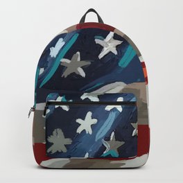 I am American  Backpack | Painting, Independence, Usa, Patriotism, Justice, Abstract, Flag, Flags, Vintage, Americanflag 
