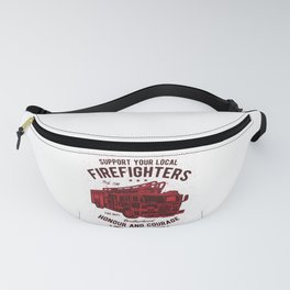 Fire Fighters Truck Fanny Pack