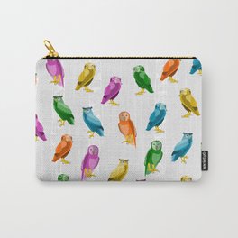Owl Pattern Carry-All Pouch | Kids, Owls, Owl, Cartoonowl, Cuteowl, Bird, Birds, Yellowbird, Birch, Vectorowl 