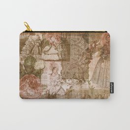 Vintage & Shabby Chic - Victorian ladies pattern Carry-All Pouch | Digital, Retro, Victorian, Elegance, Concept, Lady, Design, Pattern, Beautiful, Graphic 