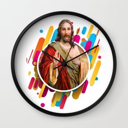  Jesus Christ Our Lord and King our Savior Wall Clock