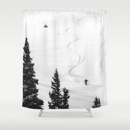 Snow Decor Shower Curtains For Any Bathroom Decor Society6