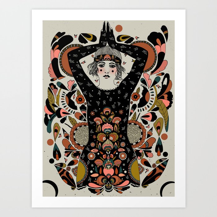 Fertility Art Print by CASSIDY RAE MARIETTA Society6