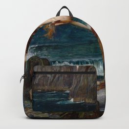 Mermaid John William Waterhouse Backpack