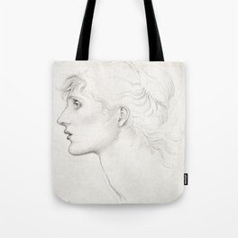 The Car of Love or Love's Wayfaring - Study of Margaret Drummond Tote Bag