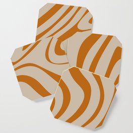 24 Abstract Liquid Swirly Shapes 220824 Valourine Digital Design  Coaster