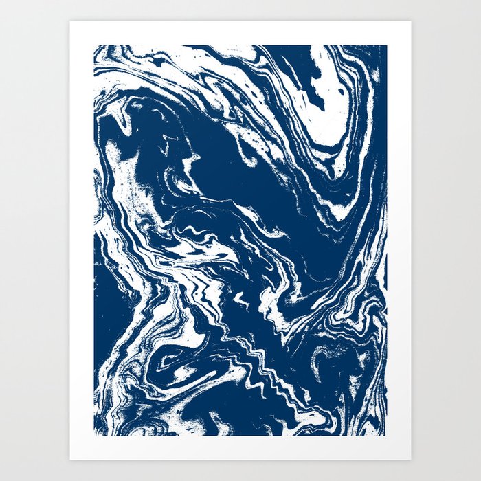 Tokai Spilled Ink Abstract Painting Watercolor Marble Marbled