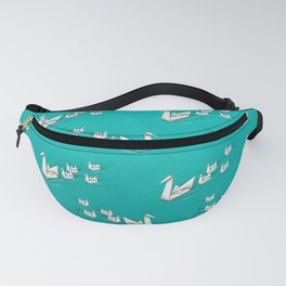 Origami duck and babies Fanny Pack