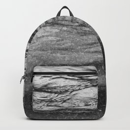 UnderWater (Black and White) Backpack | Photo, Tropics, Swimmer, Blackandwhite, Wave, Under, Surfer, Ocean, Black and White, Underwater 