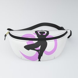 Yoga Silhouette Fanny Pack