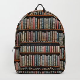 The Library Backpack | Geek, Love, Book, Bookshelf, Library, Nerd, Bookworm, Worm, Addiction, Old 