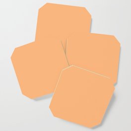 Soft Pastel Peach - Color Therapy Coaster