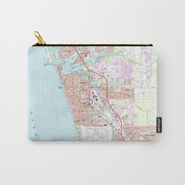 Venice Florida Map (1973) Carry-All Pouch | Geographical, Map, Maps, Veniceflorida, Venicefloridamap, Venicefl, Cartograph, Florida, Cartography, Geography 