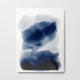 Impetus Metal Print | Water, Watercolor, Abstractwatercolor, Abstractlandscape, Homedecor, Modern, Curated, Minimalist, Modernart, Minimalism 
