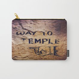 Way to Temple, 2015 Carry-All Pouch | Painting, Pop Art, Photo 