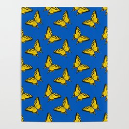 Yellow Swallowtail Poster