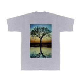 Tree Silhouette Design 178 T Shirt