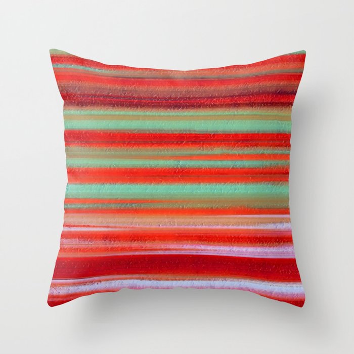 cool Pastel Throw Pillow